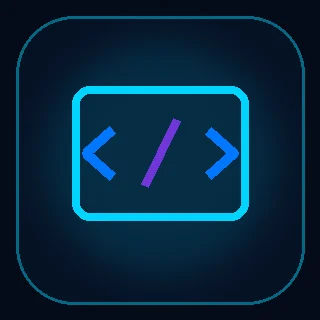 Custom web development icon